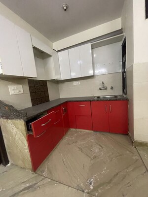 Kitchen in 2 BHK Builder Floor at Rohini Sector 24 – for Rent