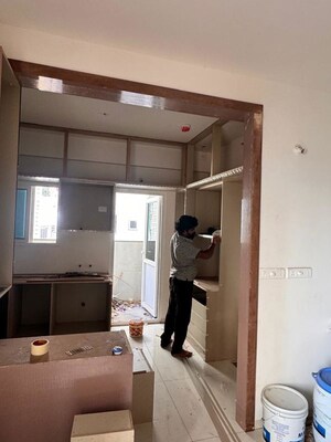 Team Area in 2 BHK Apartment at Rajapushpa Provincia, Narsingi – for Rent