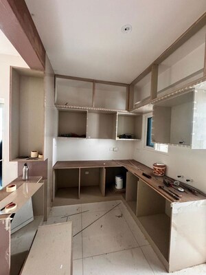 Kitchen in 2 BHK Apartment at Rajapushpa Provincia, Narsingi – for Rent