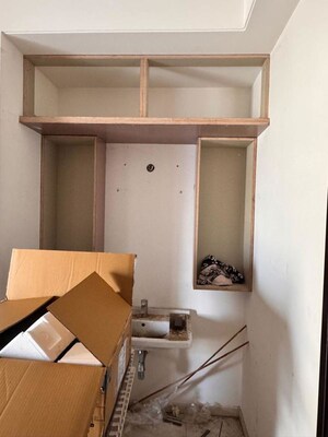 Kitchen in 2 BHK Apartment at Rajapushpa Provincia, Narsingi – for Rent