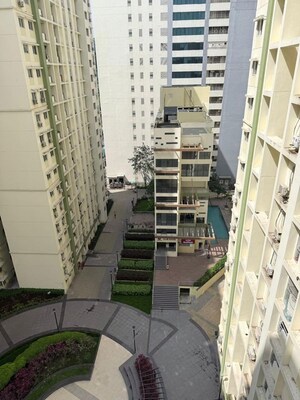 Staircase in 3 BHK Apartment at Mantri Celestia, Gachibowli – for Rent