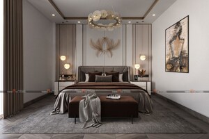 Bedroom in 2 BHK Apartment at VVIP Addresses, Raj Nagar Extension – for Rent