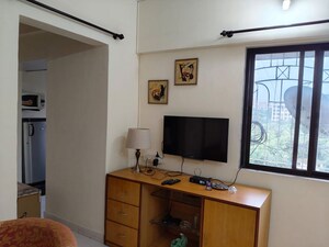 Living Room in 1 BHK Apartment at Green Acres II CHS Ltd, Ghodbunder Road – for Rent