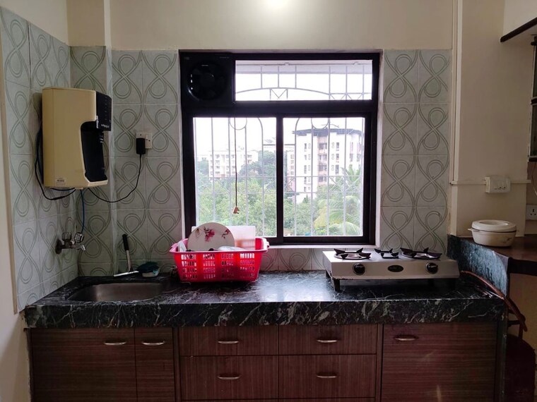 Kitchen, green-acres-ii-chs-ltd 1 Bedroom 450 Sq.Ft. Apartment In Ghodbunder Road Thane 10738847