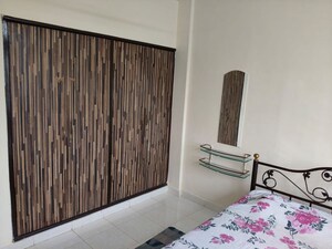 Bedroom in 1 BHK Apartment at Green Acres II CHS Ltd, Ghodbunder Road – for Rent