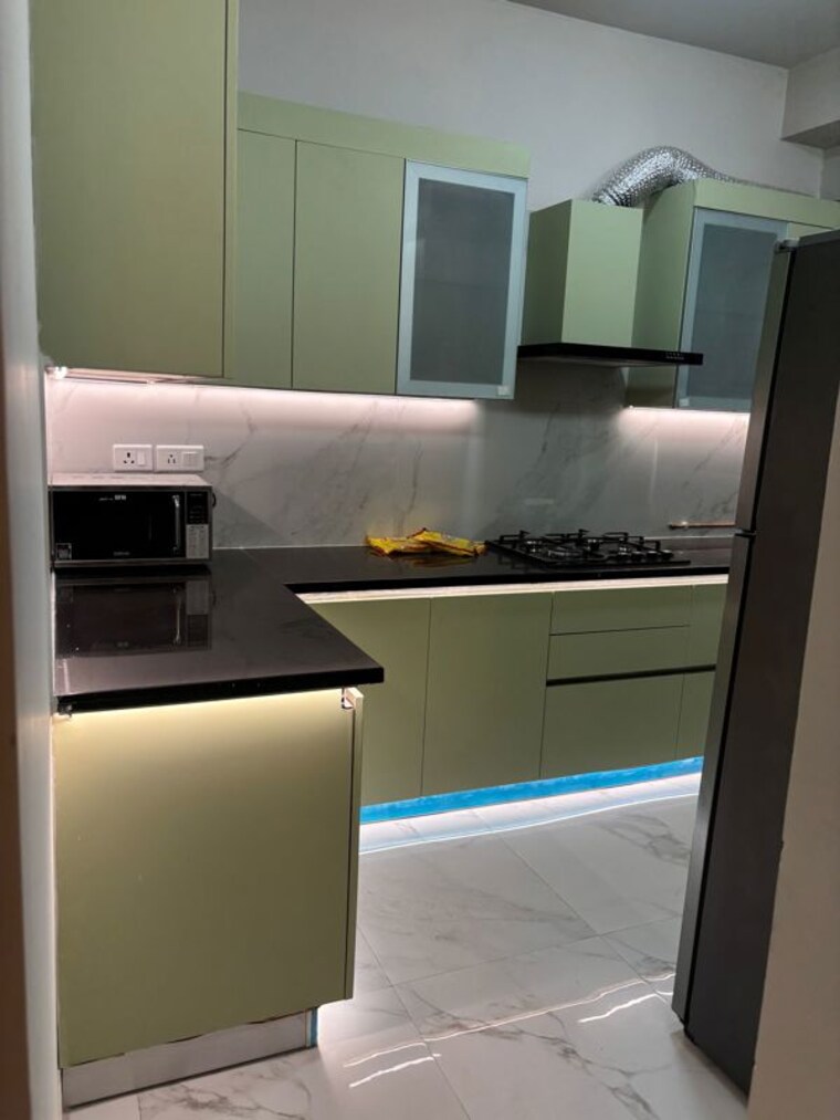 Kitchen, m3m-heights 3.5 Bedroom 2054 Sq.Ft. Apartment In Sector 65 Gurgaon 10738868