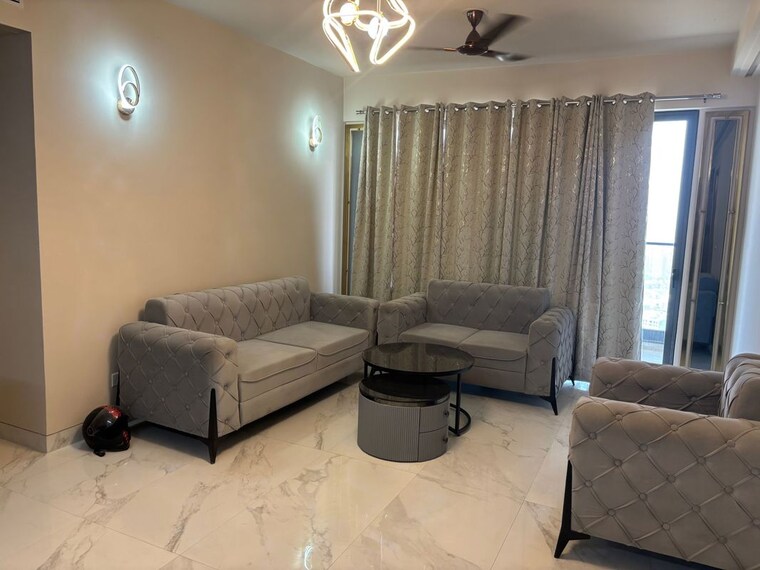 Living Room, m3m-heights 3.5 Bedroom 2054 Sq.Ft. Apartment In Sector 65 Gurgaon 10738868