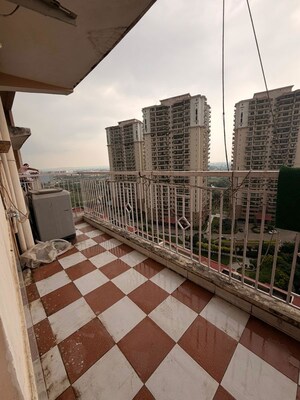 Balcony in 2 BHK Apartment at Shree Vardhman Green Court, Sector 90 – for Rent