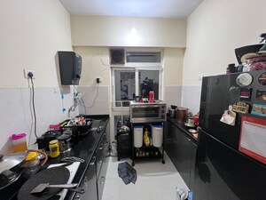 Kitchen in 1 BHK Apartment at Vijay Orovia, Ghodbunder Road – for Sale