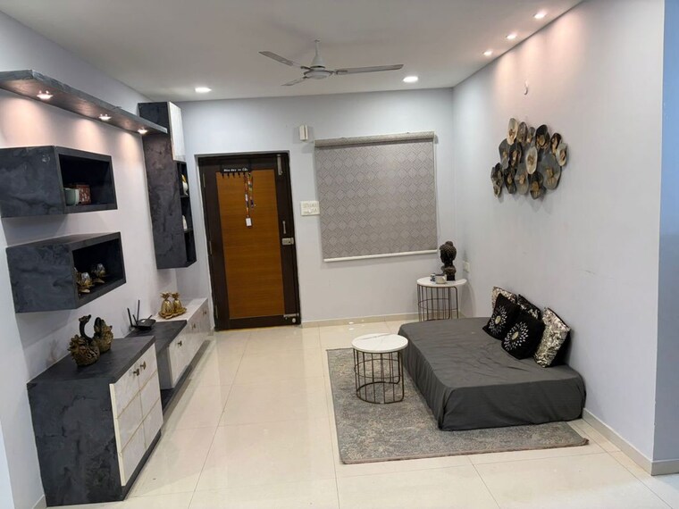 Living Room, riddhi-saphire 3 Bedroom 1515 Sq.Ft. Apartment In Narsingi Hyderabad 10738985