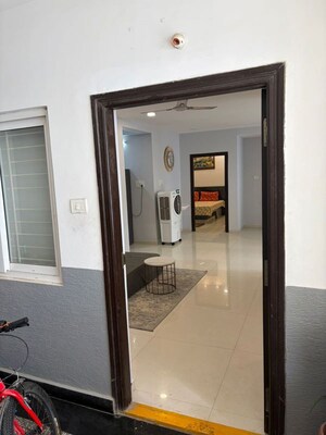Building Lobby in 3 BHK Apartment at Riddhi Saphire, Narsingi – for Rent