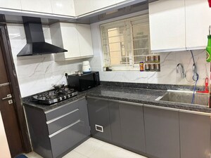 Kitchen in 3 BHK Apartment at Riddhi Saphire, Narsingi – for Rent
