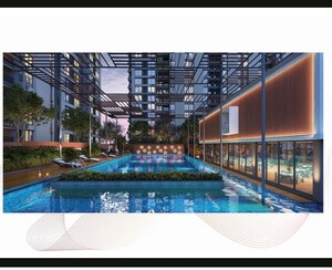 Swimming Pool in 3 BHK Apartment at Rahul Downtown, Punawale – for Sale