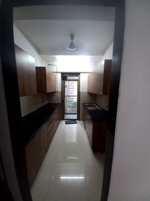 Kitchen in 2.5 BHK Apartment at Lodha Splendora Platino, Ghodbunder Road – for Sale