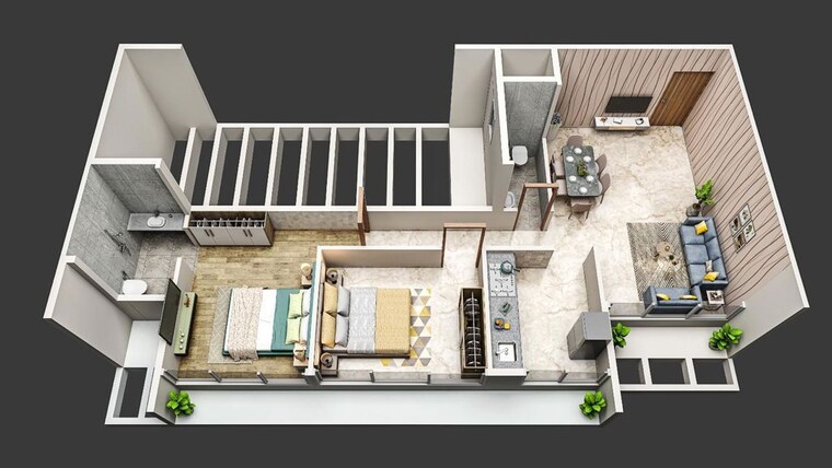 Exterior View, neelkanth-darshan-kharghar 3 Bedroom 1000 Sq.Ft. Apartment In Kharghar Sector 34 Navi Mumbai 10738997