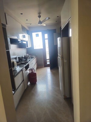 Kitchen in 3 BHK Builder Floor at Sector 16 – for Rent