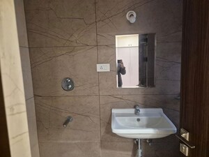 Bathroom in 3 BHK Apartment at Jaswitha Luxor Apartments, Kokapet – for Rent