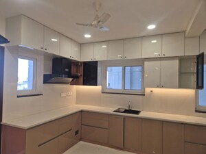 Kitchen in 3 BHK Apartment at Jaswitha Luxor Apartments, Kokapet – for Rent