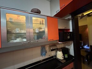 Kitchen in 2 BHK Apartment at Laxmi Narayan Residency, Vartak Nagar – for Rent