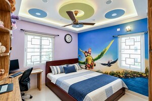 Bedroom in 2.5 BHK Apartment at Aparna Sarovar Zenith, Nallagandla – for Sale