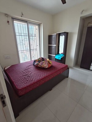 Bedroom in 1 BHK Apartment at Vijay Galaxy, Waghbil – for Rent