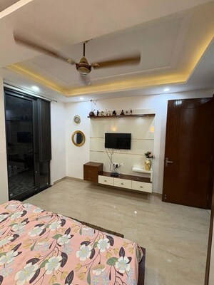 Living Room in 3 BHK Builder Floor at Sector 57 – for Rent