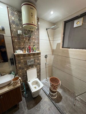 Bathroom in 3 BHK Builder Floor at Sector 57 – for Rent