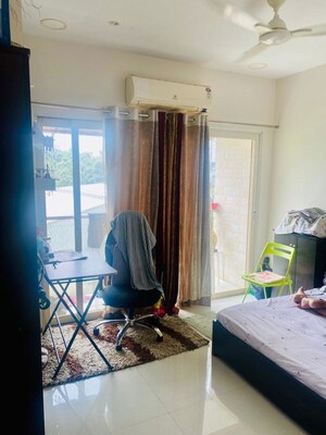 Living Room in 2 BHK Apartment at Royal Palms Garden View, Goregaon East – for Rent