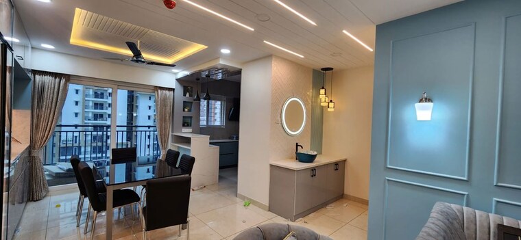 Living Room, aparna-sarovar-zenith 3 Bedroom 1790 Sq.Ft. Apartment In Nallagandla Hyderabad 10739215