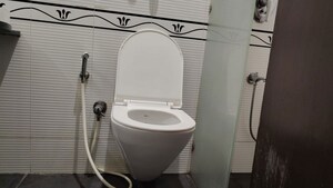 Bathroom in 2 BHK Apartment at Lake Florence, Powai – for Rent