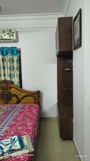 Bedroom in 2 BHK Apartment at BM Shreya Elegance, Manikonda – for Rent