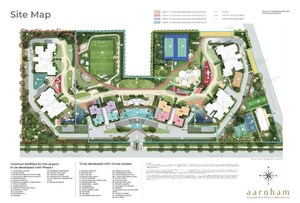 Master Plan in 3 BHK Apartment at Ashiana Aaroham, Sector 80 – for Sale