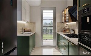 Kitchen in 3 BHK Apartment at Ashiana Aaroham, Sector 80 – for Sale
