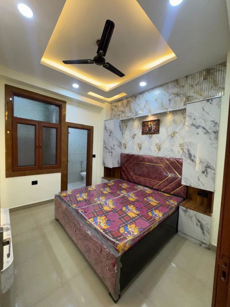 Bedroom, indrapuram 2 Bedroom 950 Sq.Ft. Builder Floor In Indrapuram Ghaziabad 10739277