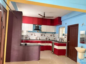Kitchen in 2 BHK Apartment at Hima Sai Lake View Towers, Nallagandla – for Rent