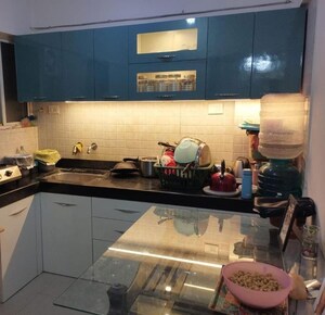 Kitchen in 1 BHK Apartment at Sancheti  Belcastel, Mundhwa – for Rent