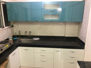 Kitchen in 1 BHK Apartment at Sancheti  Belcastel, Mundhwa – for Rent