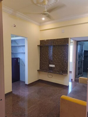 Living Room in 1 BHK Apartment at Koramangala – for Rent