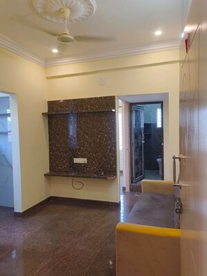 Living Room in 1 BHK Apartment at Koramangala – for Rent
