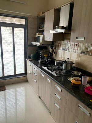 Kitchen in 2 BHK Apartment at Kharghar Sector 18 – for Rent