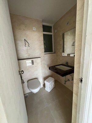 Bathroom in 3 BHK Apartment at Sector 92 – for Rent