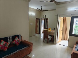 Living Room in 3 BHK Apartment at Vraj Vihar – for Rent