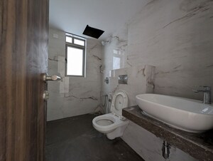 Bathroom in 3 BHK Apartment at Hubtown Seasons, Chembur – for Rent