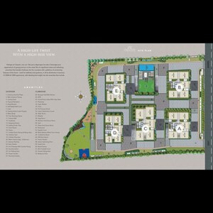 Master Plan in 2.5 BHK Apartment at Candeur Crescent, Serilingampally – for Sale