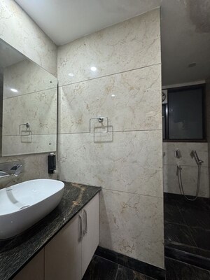 Bathroom in 4 BHK Builder Floor at Mansa Devi – for Rent