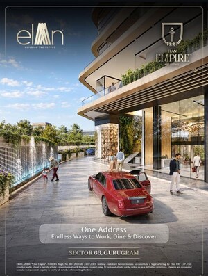  Shop – Exterior View View at Elan Empire, Sector 66 - for Sale