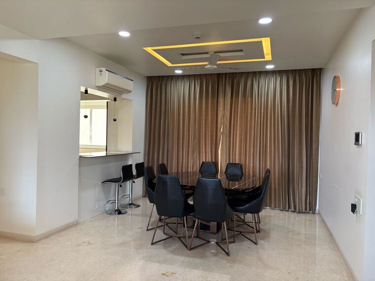 Living Room, goel-ganga-ishanya 3.5 Bedroom 1670 Sq.Ft. Apartment In Bibwewadi Pune 10739495