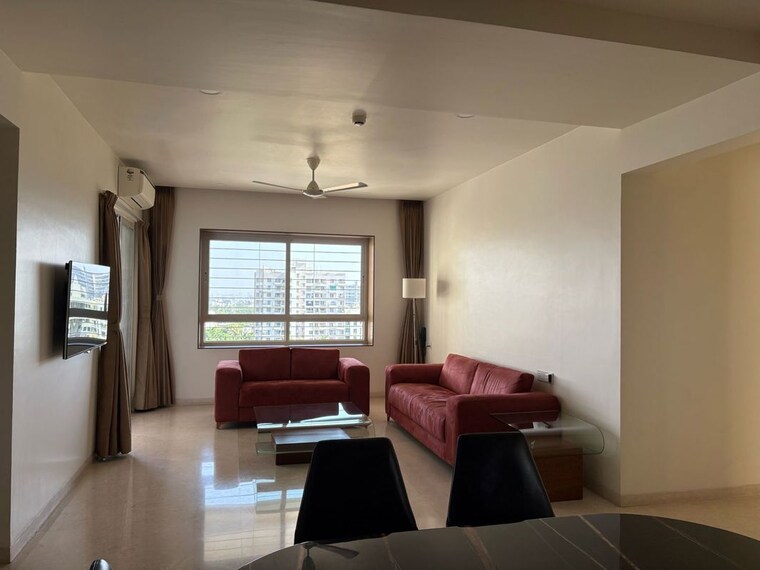 Living Room, goel-ganga-ishanya 3.5 Bedroom 1670 Sq.Ft. Apartment In Bibwewadi Pune 10739495