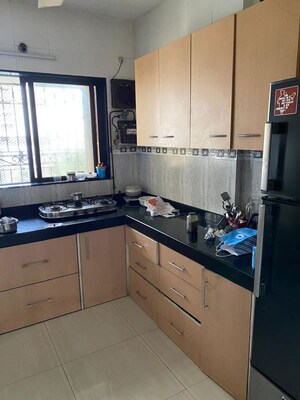 Kitchen in 3 BHK Apartment at Samartha Aangan, Andheri West – for Sale