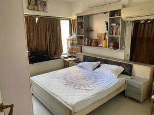 Master Bedroom in 3 BHK Apartment at Samartha Aangan, Andheri West – for Sale